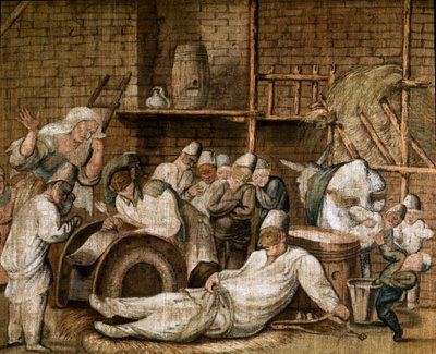 Grotescas personagens da Commedia dell