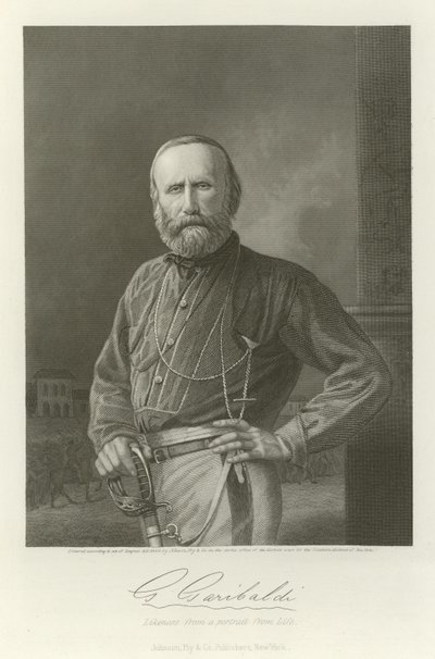 Guiseppe Garibaldi de Italian School