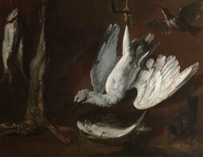 Lebre, Colhereiro e Peixe, meados dos anos 1600 de Italian School