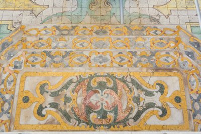 Altar-mor, predela e pavimento de Italian School