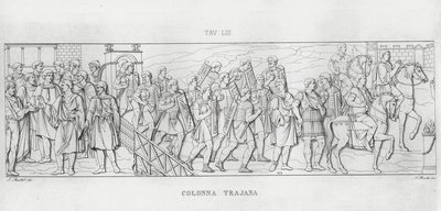 La Colonna Trajana, Coluna de Trajano de Italian School