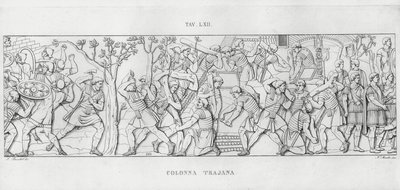 La Colonna Trajana, Coluna de Trajano de Italian School
