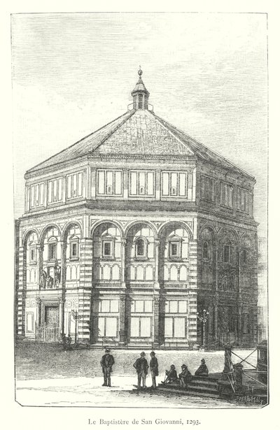 Le Baptistere de San Giovanni de Italian School