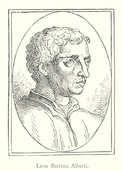 Leon Battista Alberti (gravura) de Italian School