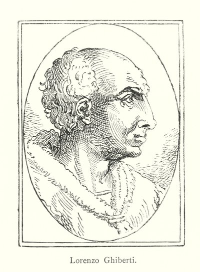 Lorenzo Ghiberti (gravura) de Italian School