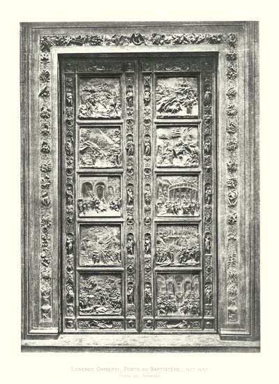 Lorenzo Ghiberti, Porta do Baptistério de Italian School