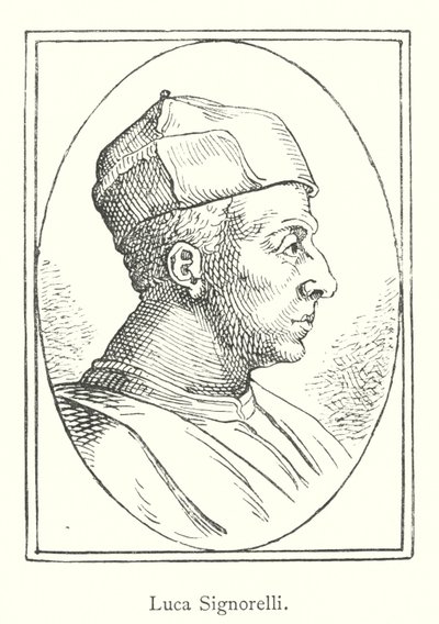 Luca Signorelli (gravura) de Italian School