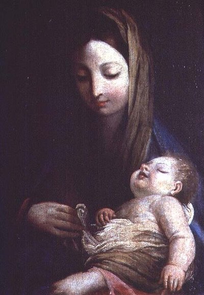 Madonna e criança, Escola Emiliana de Italian School