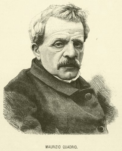 Maurizio Quadrio (gravura) de Italian School