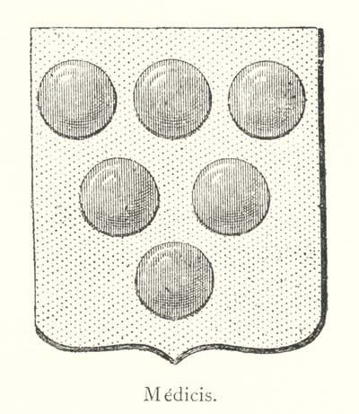 Medicis (gravura) de Italian School