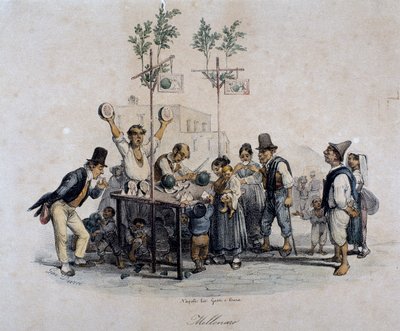 Melon seller, Itália de Italian School
