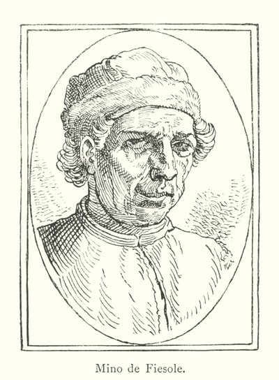 Mino de Fiesole (gravura) de Italian School