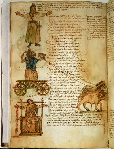 Senhora Ital 483 P.4.7 f.160r Cefeu e Cassiopeia, do 