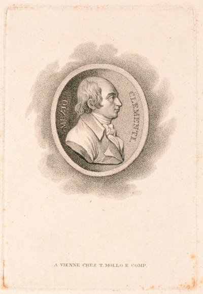 Muzio Clementi (1752-1832) (mezzotint) de Italian School