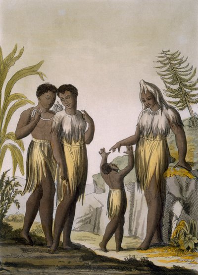Nativos de Cazegut, África Ocidental, c.1820s-30s de Italian School
