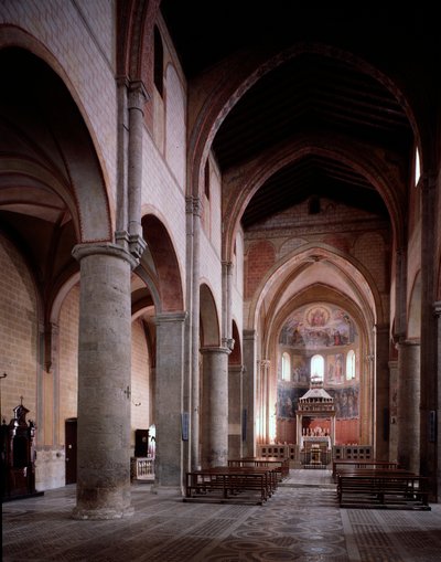 Nave da catedral de Santa Maria de Italian School