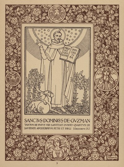 Página da brochura do San Domenico Palace Hotel, Taormina (litografia) de Italian School