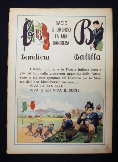 Página do primeiro leitor de Italian School