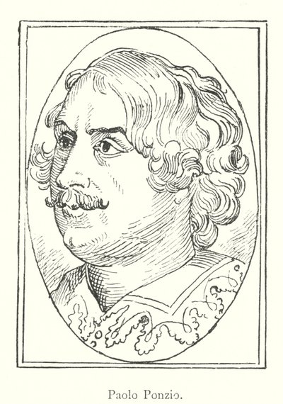 Paolo Ponzio (gravura) de Italian School