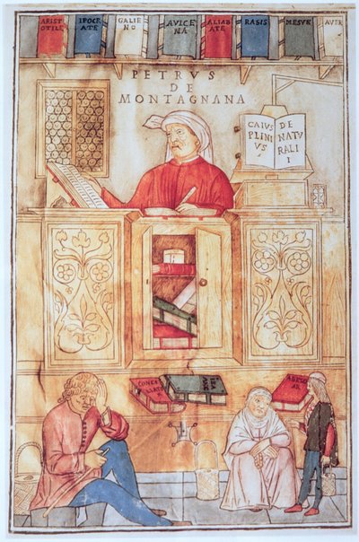 Petrus de Montagnana, ilustração de 