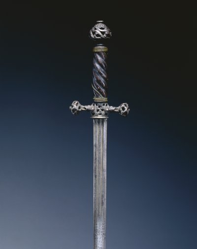 Espada de travesseiro, c.1650 de Italian School