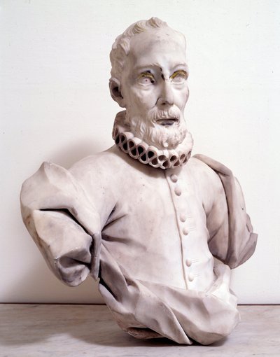 Retrato de Alessandro Giustiniani (escultura de mármore de Italian School