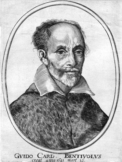 Retrato do cardeal Guido Bentivoglio de Italian School