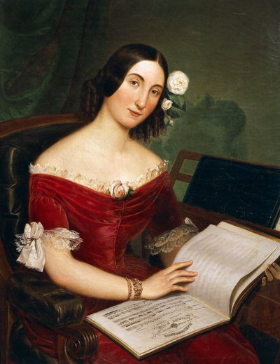 Retrato de Giuseppina Strepponi (Lodi de Italian School