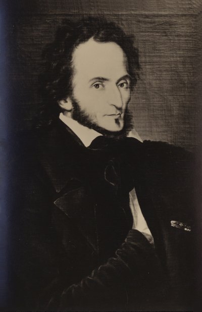 Retrato de Niccolo Paganini de Italian School