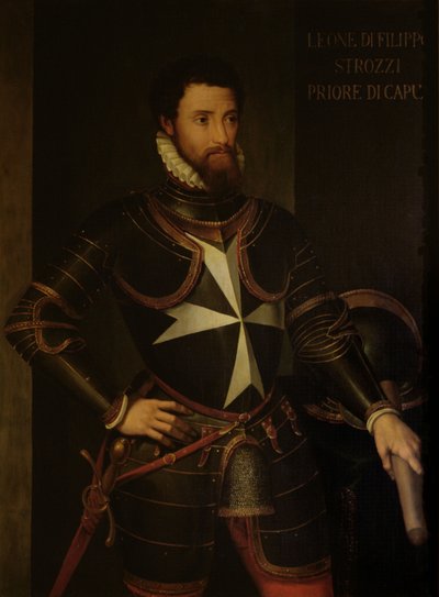 Retrato de Piero Strozzi (1510-1558) de Italian School