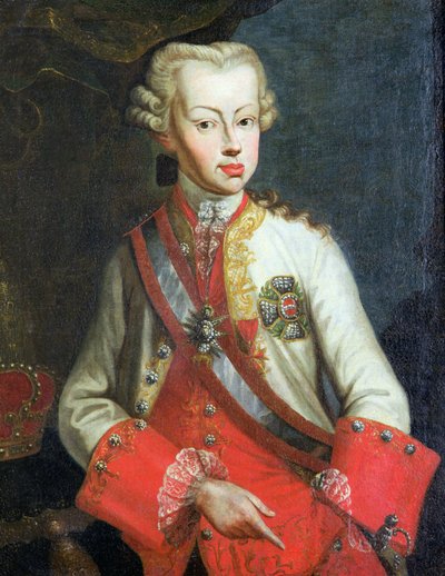 Retrato de Pietro Leopoldo di Lorena, C. 1750 de Italian School
