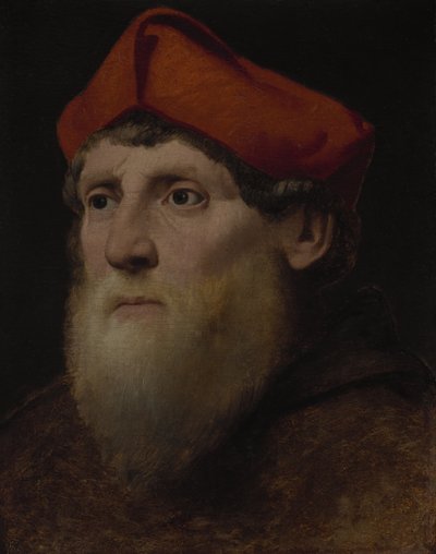 Retrato de um prelado farpado, c.1520-40 de Italian School