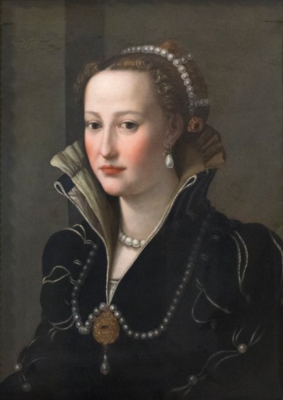 Retrato de uma senhora, possivelmente Isabella de Medici de Italian School