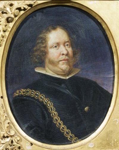 Retrato de um homem de Italian School
