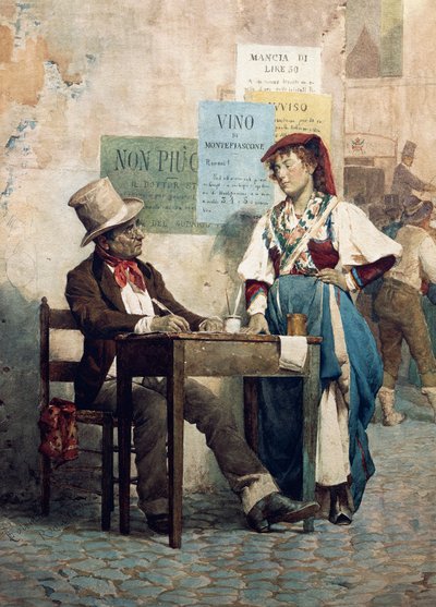 Escriba público, Itália de Italian School