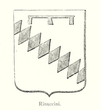 Rinuccini (gravura) de Italian School