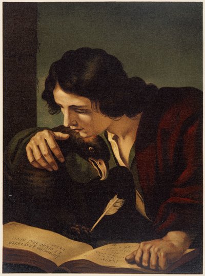 São João com a águia em "Aurea Bibbia classica: storia della rivelazione divina nell