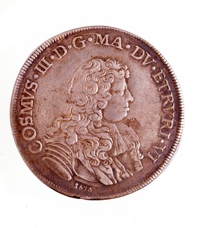 Piastra de prata de Florença, reinado de Cosimo III por Medici (Cosme III de Medicis) (1642-1723) de Italian School