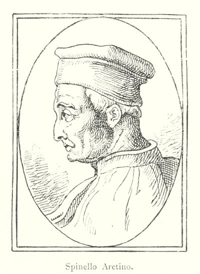 Spinello Aretino (gravura) de Italian School