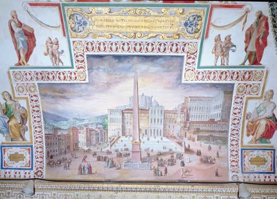 Praça de São Pedro, Roma de Italian School
