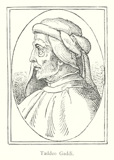 Taddeo Gaddi (gravura) de Italian School