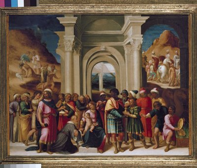 A Adoração dos Magos de Italian School