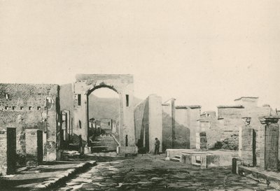 O Arco de Calígula como é (gravura) de Italian School