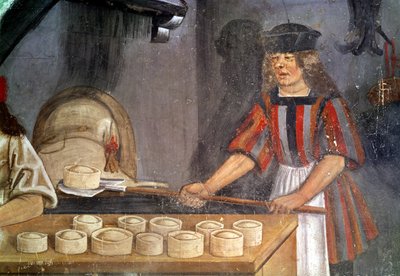 O Padeiro (fresco) de Italian School