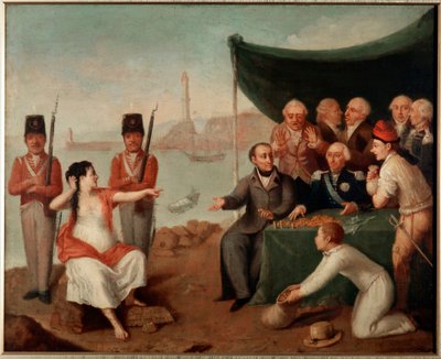 A independência da Ligúria, 1815 de Italian School