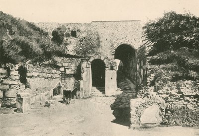 O Portão Marinho como é (gravura) de Italian School