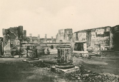 O Tribuno na Basílica como é (gravura) de Italian School