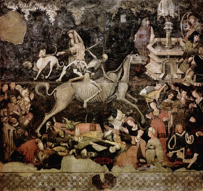O Triunfo da Morte (fresco) de Italian School