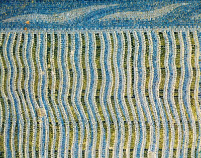 A grande chuva ... (mosaico) de Italian School