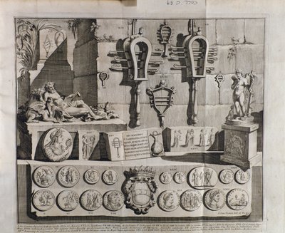 Sempre que os (sinos), várias representações da irmã por Bento Bacchinius (1651-1721) de Italian School